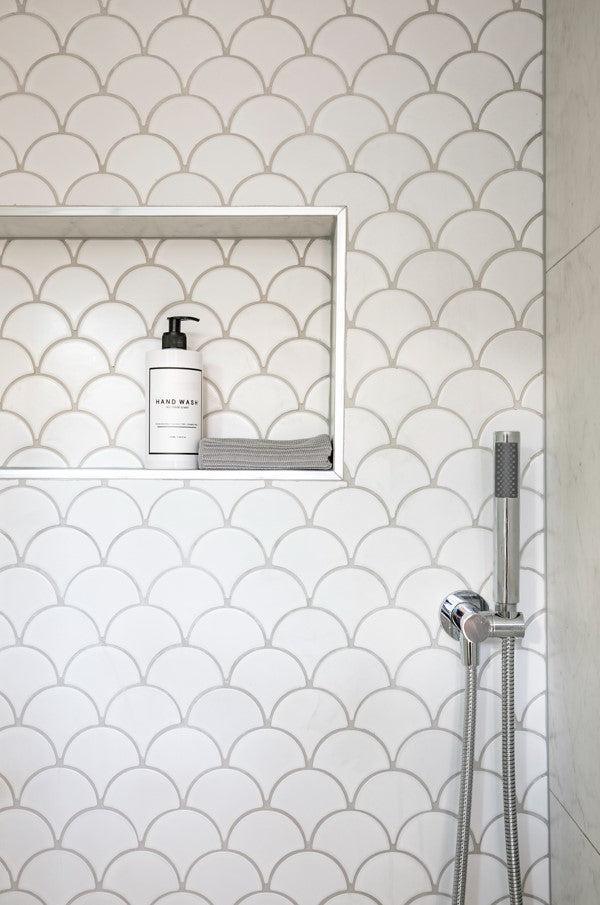 Round Slim Hand Shower On Bracket By Meir