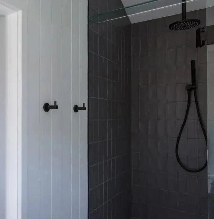Round Slim Hand Shower On Bracket By Meir