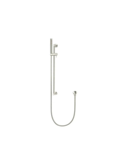 Round Slim Hand Shower On Rail By Meir